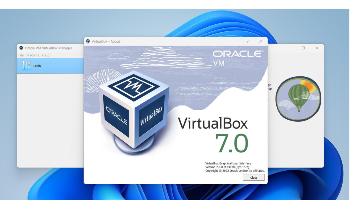 Oracle free software VirtualBox 7.0