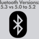 Bluetooth 5.0 and 5.2
